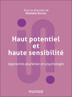 cover image of Haut potentiel et haute sensibilité